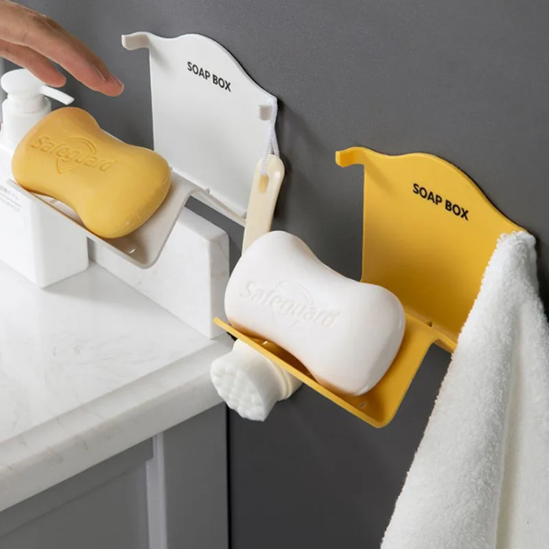 Держатель дренаж для мыла настенная двухслойная стойка хранения органайзер душа