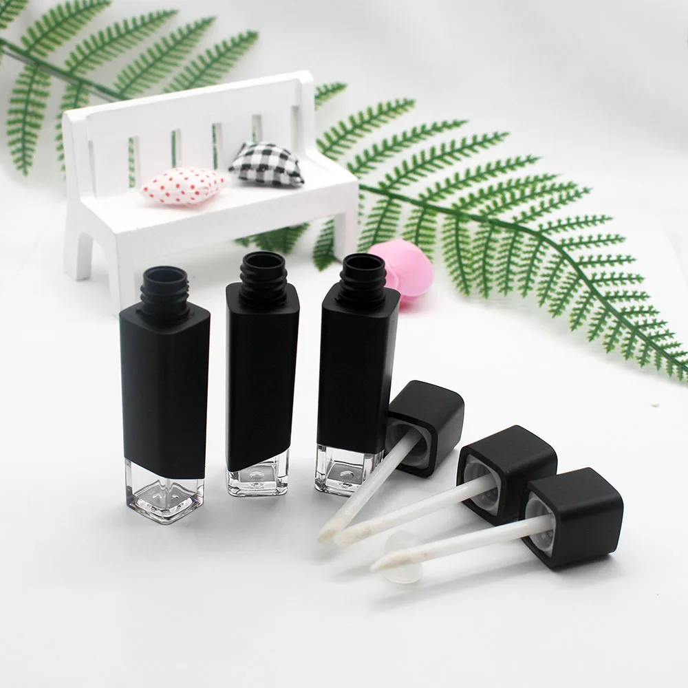 8 мл 5 шт. квадратные пластиковые тюбики для блеска губ пустая туба косметический