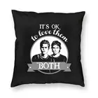 Наволочка с дневниками вампира, деймоном Сальваторе, мягкая декоративная подушка для дивана, украшение для гостиной