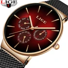 LIGE модные мужские часы, простые кварцевые часы, лучший бренд класса люкс из нержавеющей стали водонепроницаемые часы мужские спортивные Relogio 2020