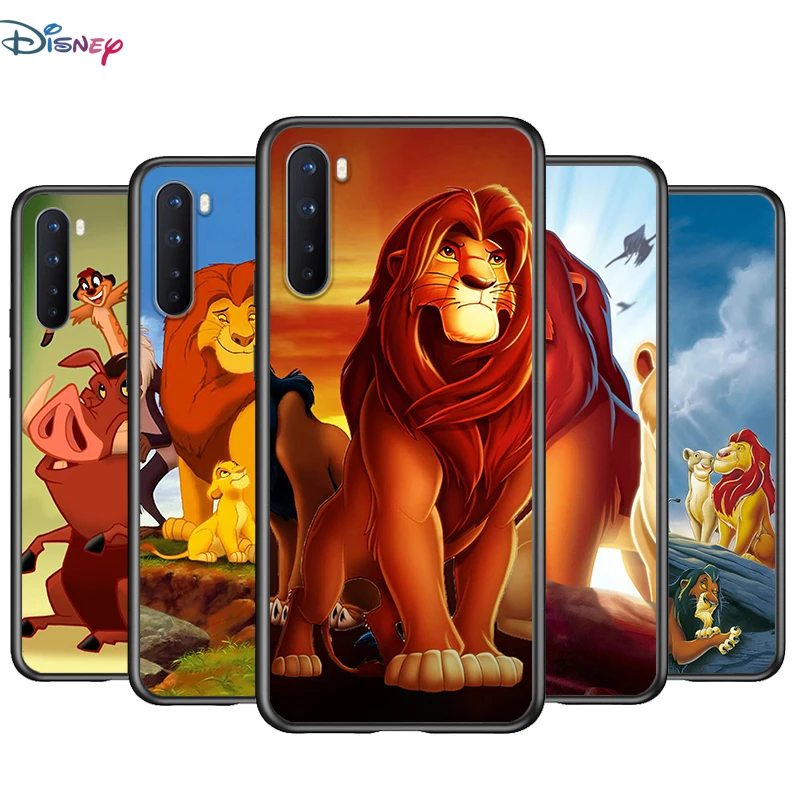 

Soft TPU Cover The Lion King for OnePlus Nord N100 N10 8T 8 7T 7 6T 6 5T Pro Black Phone Case