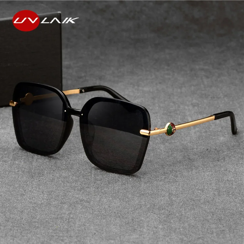 Очки солнцезащитные UVLAIK женские квадратные роскошные брендовые дизайнерские