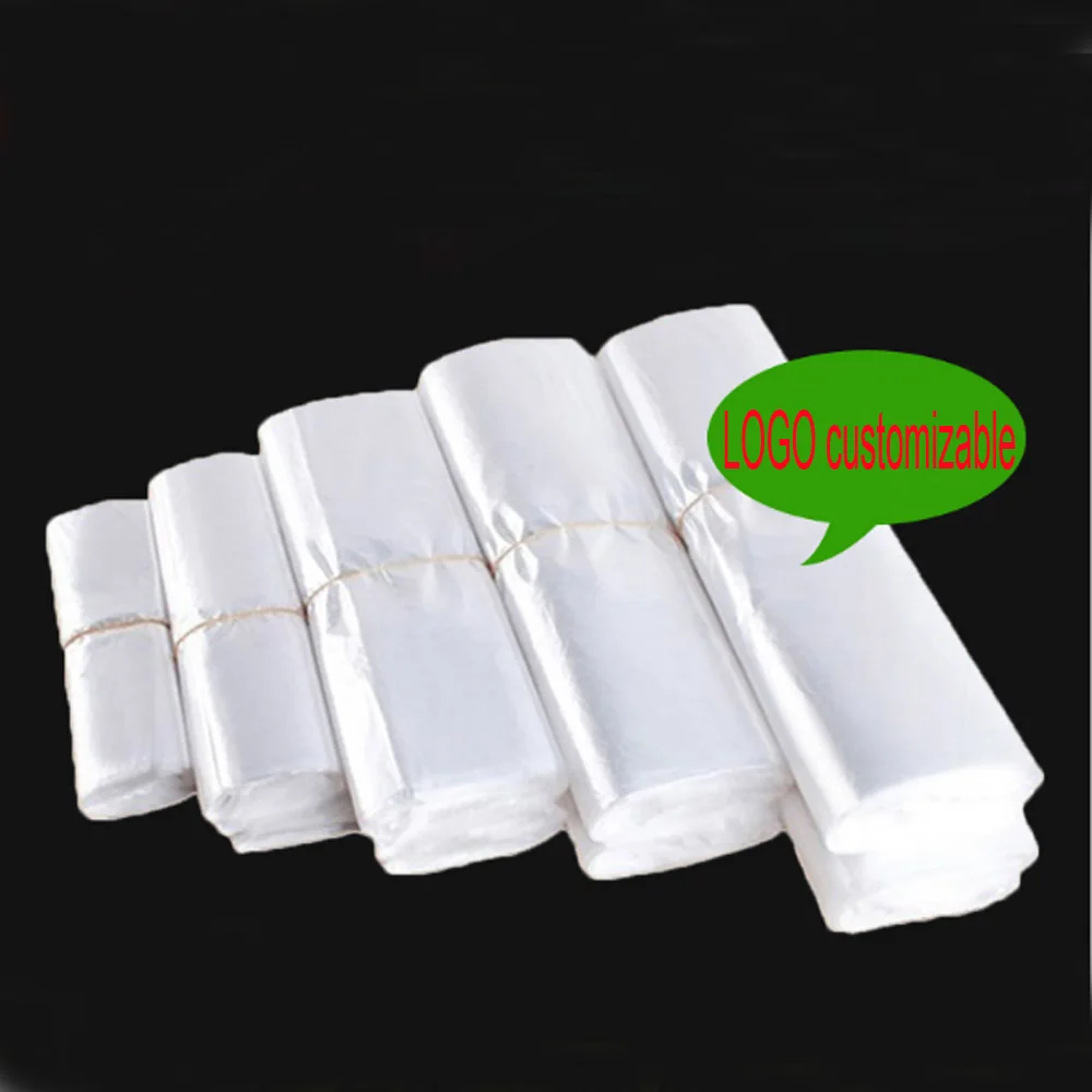 

1kg Transparent plastic bag food packaging bag vest bag supermarket shopping bag packing bag