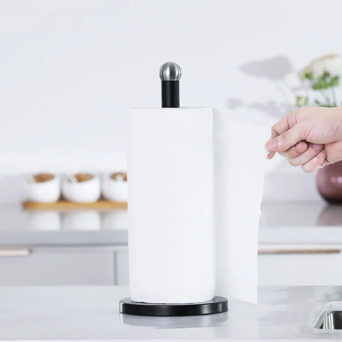 Держатель для бумажных полотенец Bronze Tissue Rack Stainless Steel Roll Paper Towel Holder Kitchen Napkin Toilet Stand Bathroom Home Accessories.