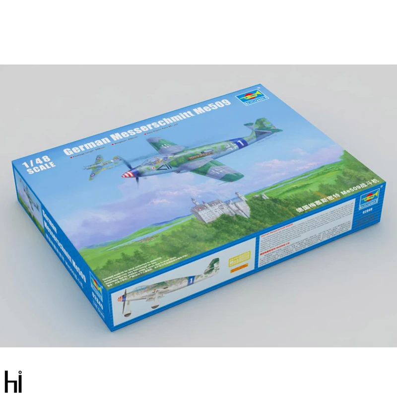 

Trumpeter 1/48 02849 Германия Messerschmitt Me509 Истребитель Военный самолет пластиковая сборка Модель Строительный набор игрушка