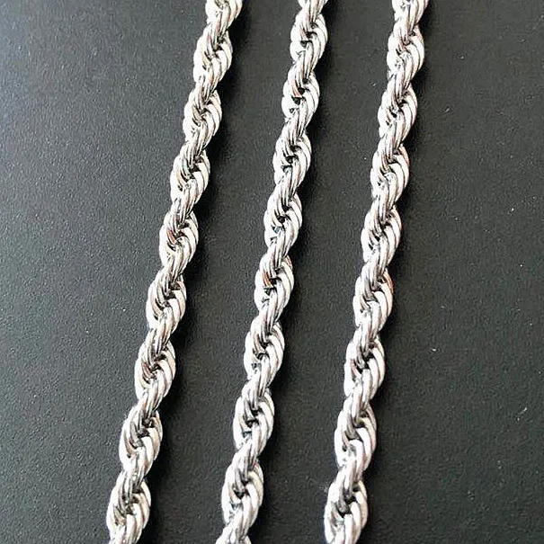 

Женское колье из нержавеющей стали, ширина 3,0 мм