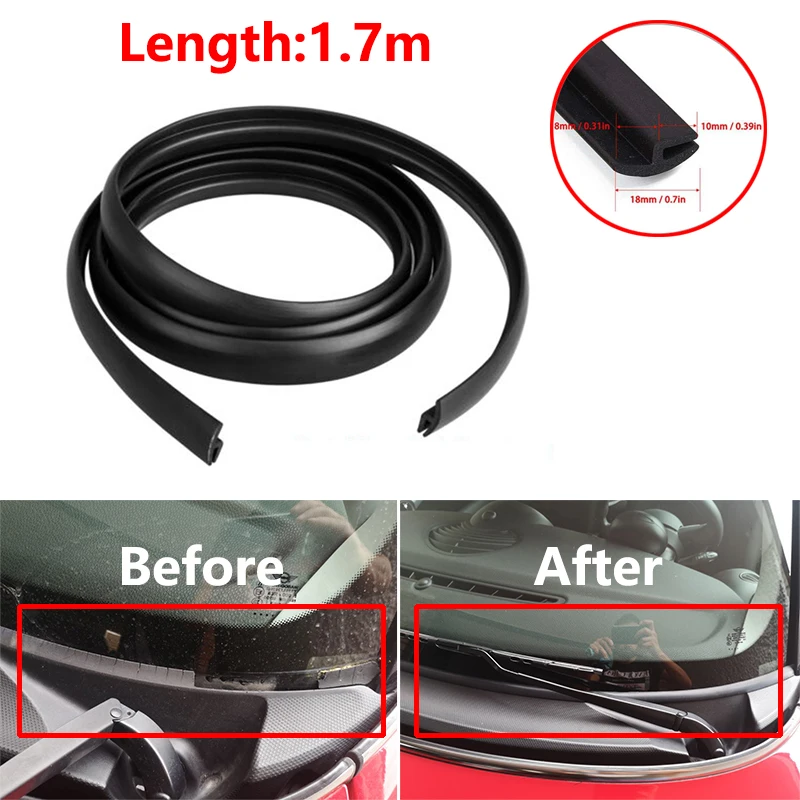 

Replacing Car Windshield Rubber Seal Strips Protection For VW Golf MK4 MK5 Polo AUDI Seat Opel Lada Toyota Honda BMW Accessories