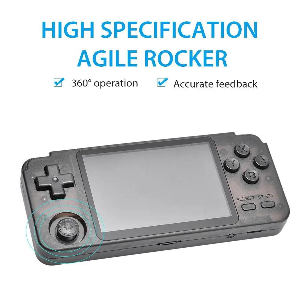 RK2020 портативная игровая консоль RK3326 quad core Ностальгический 3 5 дюймов Экран 32/64G