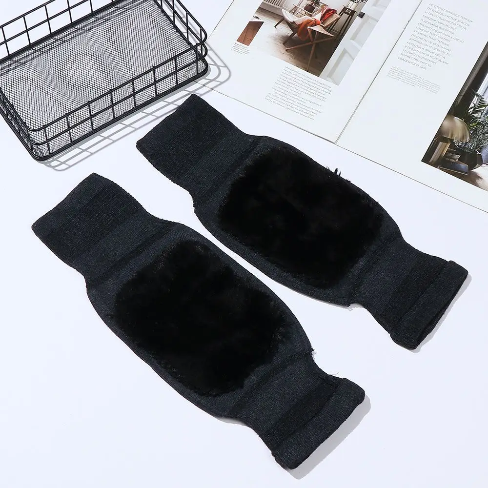 

1 Pair Windproof Elastic Leg Sleeves Thickness Socks Winter Socks Wool Leg Knee Warmer Knee Pads Knee Protector