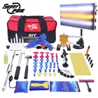 Супер PDR скользящий молоток резиновый молоток клеевой пистолет Клеевые стержни кран вниз ручка светодиодный ная линия доска кузова автомобиля вмятины Инструменты для ремонта авто