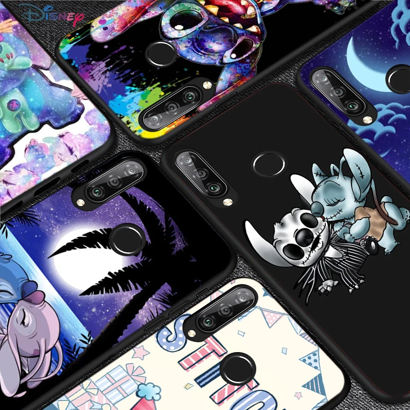 Силиконовый чехол с принтом &quotЛило и Стич стежка в виде персонажей из