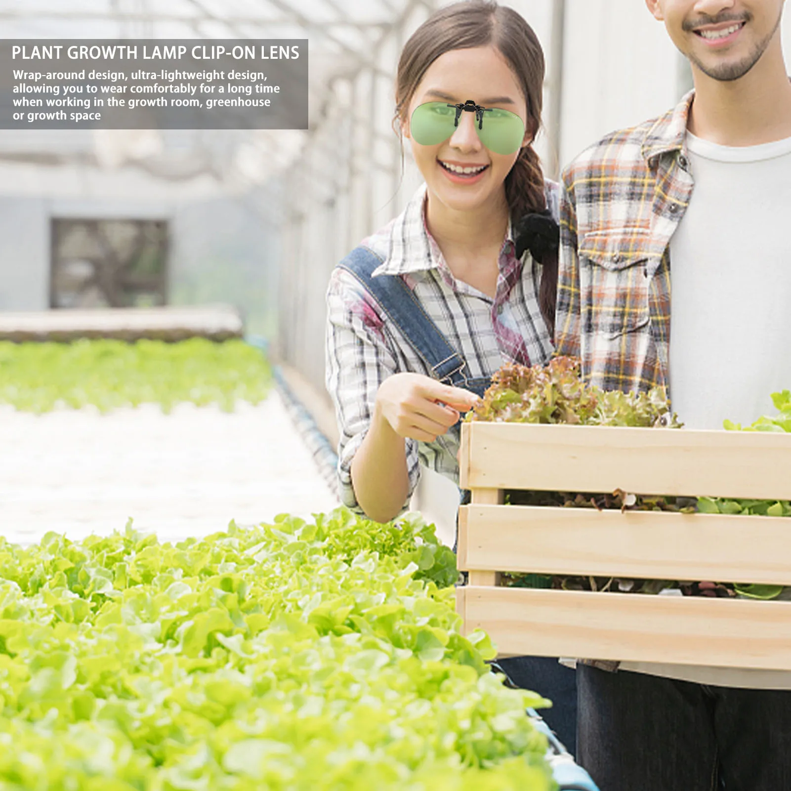 

New Grow Glasses Indoor Hydroponics Planter LED Grow Light Eye Protect Glasses Room Glasses UV Polarizing Tent Fan Carbon Filter