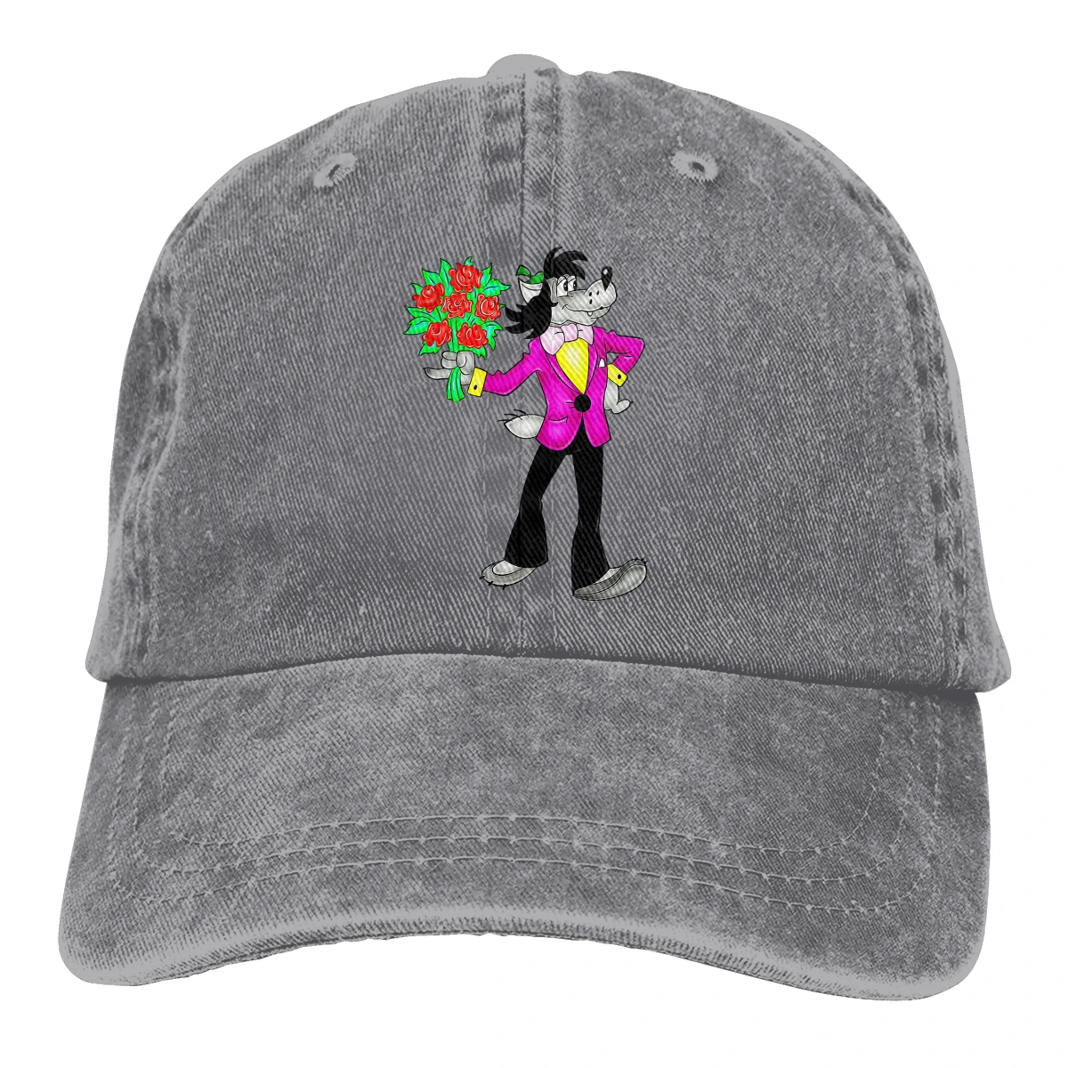

Flower Classic The Baseball Cap Peaked capt Sport Unisex Outdoor Custom Vintage Nu Pogodi Wolf Hats