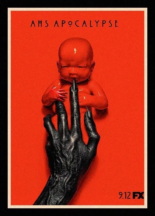 Плакат Perfect JL История американского ужаса Настоящая кровь настенные наклейки