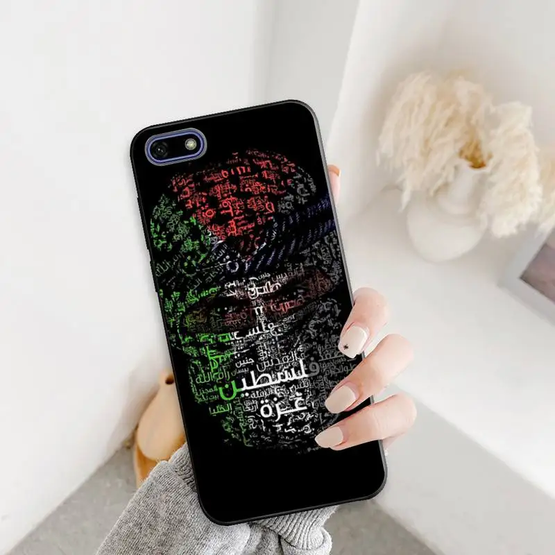 

Palestine Map Arabic Phone Case For Xiaomi 5 6 8 9 10 F1 X Se Lite Pro Note Mix 2 3 10 Cover