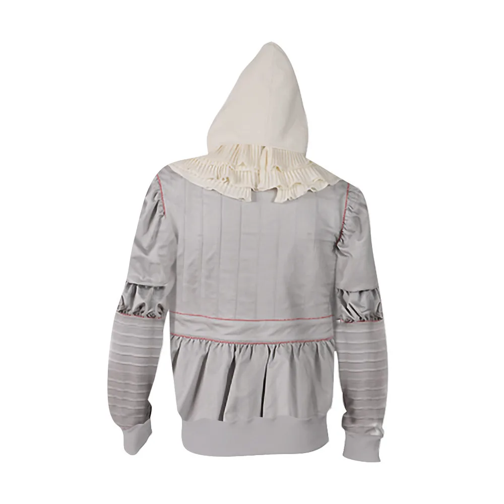 It: Chapter 2 Pennywise толстовки с капюшонами изображением клоунов косплей костюмы