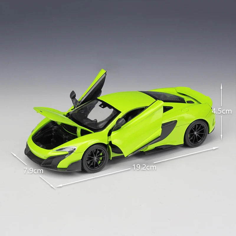 Welly 1:24 Original box MCLAREN 675LT Diecast Car Model Toy Vehicle Models Kids | Игрушки и хобби