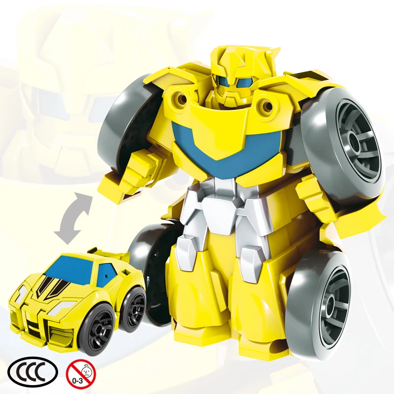 Детские игрушки для мальчиков трансформация робот автомобиль экшн Fgure мини