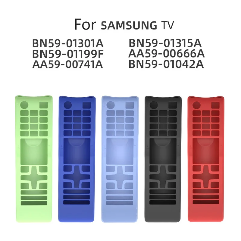 

Silicone Remote Controller Cases Shockproof Protective Covers For Samsung Smart TV BN59-01301A/01315A/01199F AA59-00741A/00666A