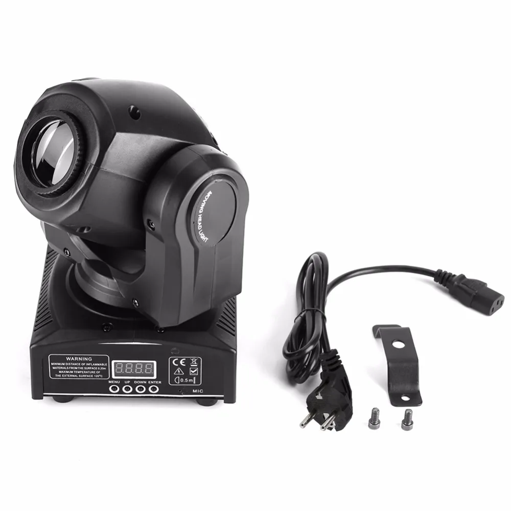 2 шт./лот 30 Вт Светодиодный сценический светильник с подвижной головкой DMX512 Disco Pub вечерние светильник с эффектом RGBW Ночной светильник с 110 В до 240 В