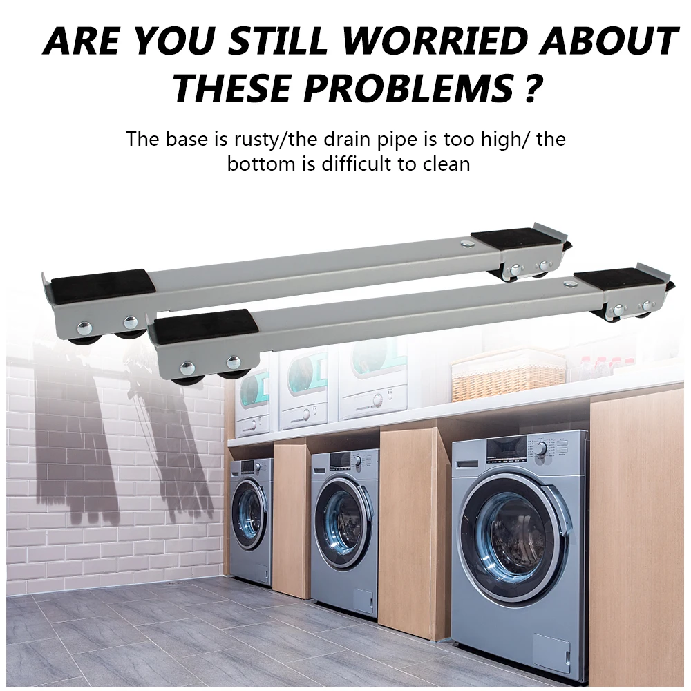 Подвижные стойки HOOMIN на 24 колеса мобильный роликовый Кронштейн подставка для