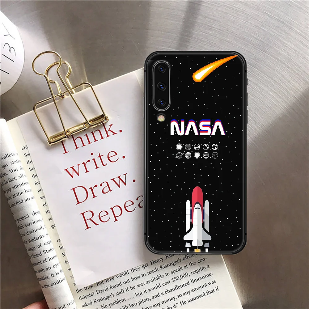

Nasas Space Phone Case Cover For Samsung Galaxy A 3 5 7 10 20 20E 21S 30 30S 40 50 51 70 71 S Black 3D Funda Hot Fashion Shell