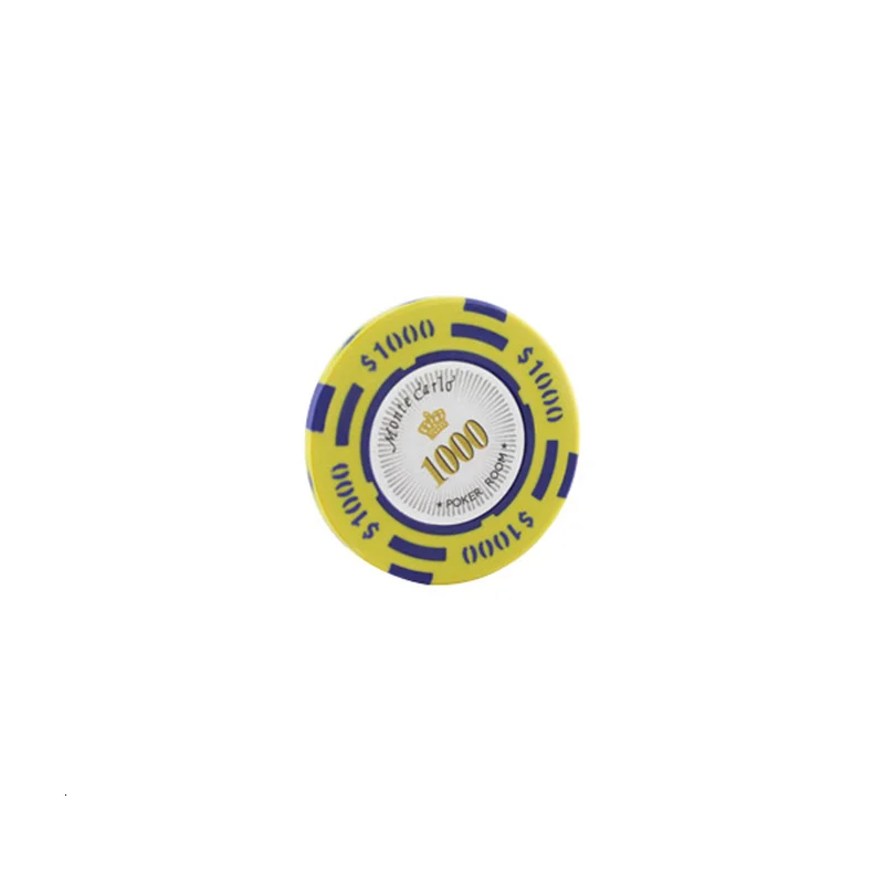 1000 yuan face value K8356 25 шт./лот 14 г двойной цвет USD пленка глина Техасский Холдем чип покерные игровые карты чипы маджонг баккарат монета баккарат чипы - Цвет: 1000 yuan face value