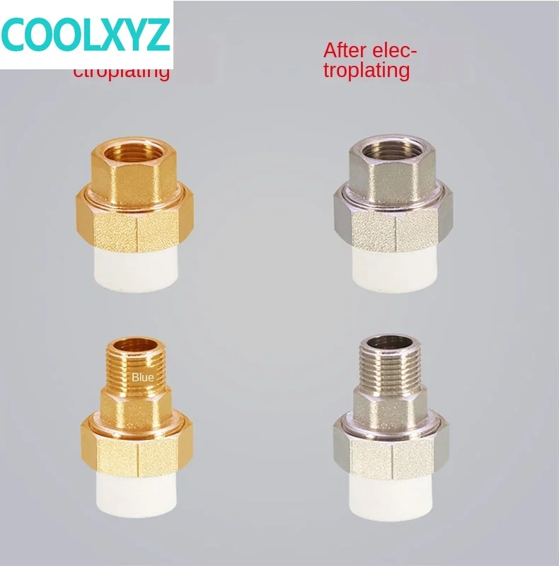 Фитинги для труб Внутренний провод PPR соединение меди 1/2 дюйма 3/4 1 дюйм 2 5 редуктор