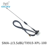 sma j interface 915mhz 3 5dbi gain 50 ohm impedance cojxu tx915 xpl 100 less than 1 5 swr high quality sucker antenna