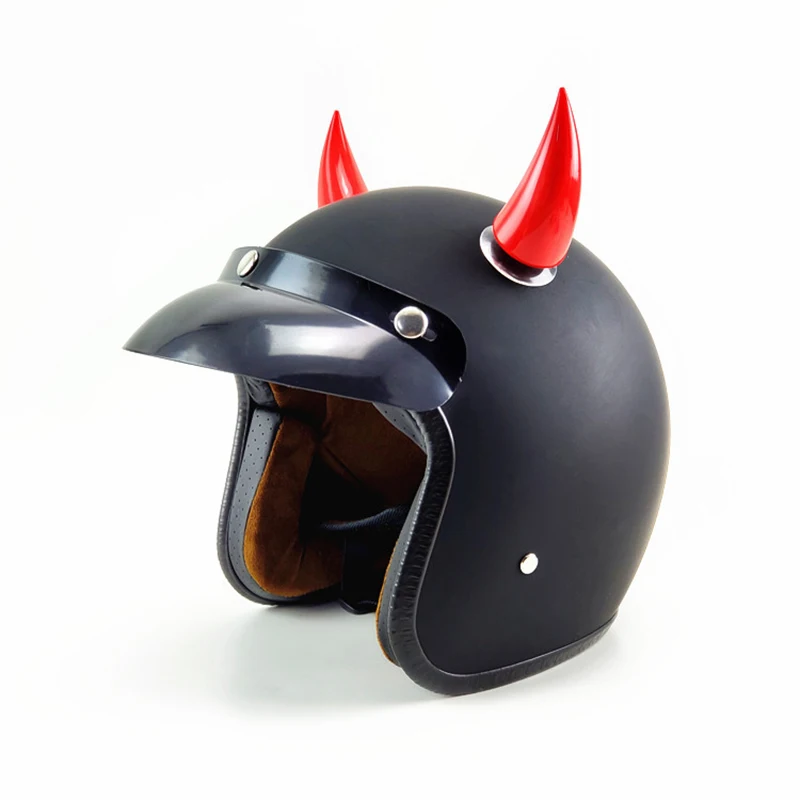 Автомобильный мотоциклетный шлем casco дьявольский рог для электрического