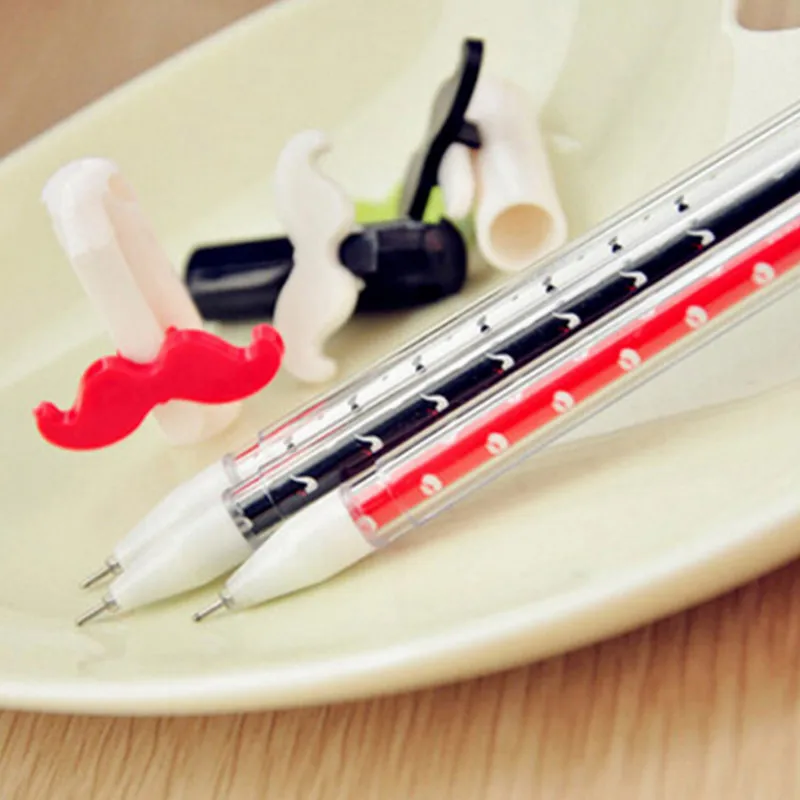 Kup 20 Szt. Broda Atrament żelowy Zestaw Pędzelków Kryształowe Przezroczyste Pióro Neutralne Akcesoria Biurowe Artykuły Papiernicze Hurtowo