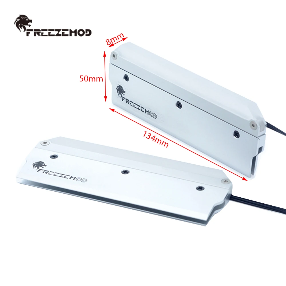 

2pcs FREEZEMOD Memory Vest 5V MEO-RGBN Aurora Symphony Aluminum Alloy Water Cooling RAM Vest Memory Heatsink Cooler Shell