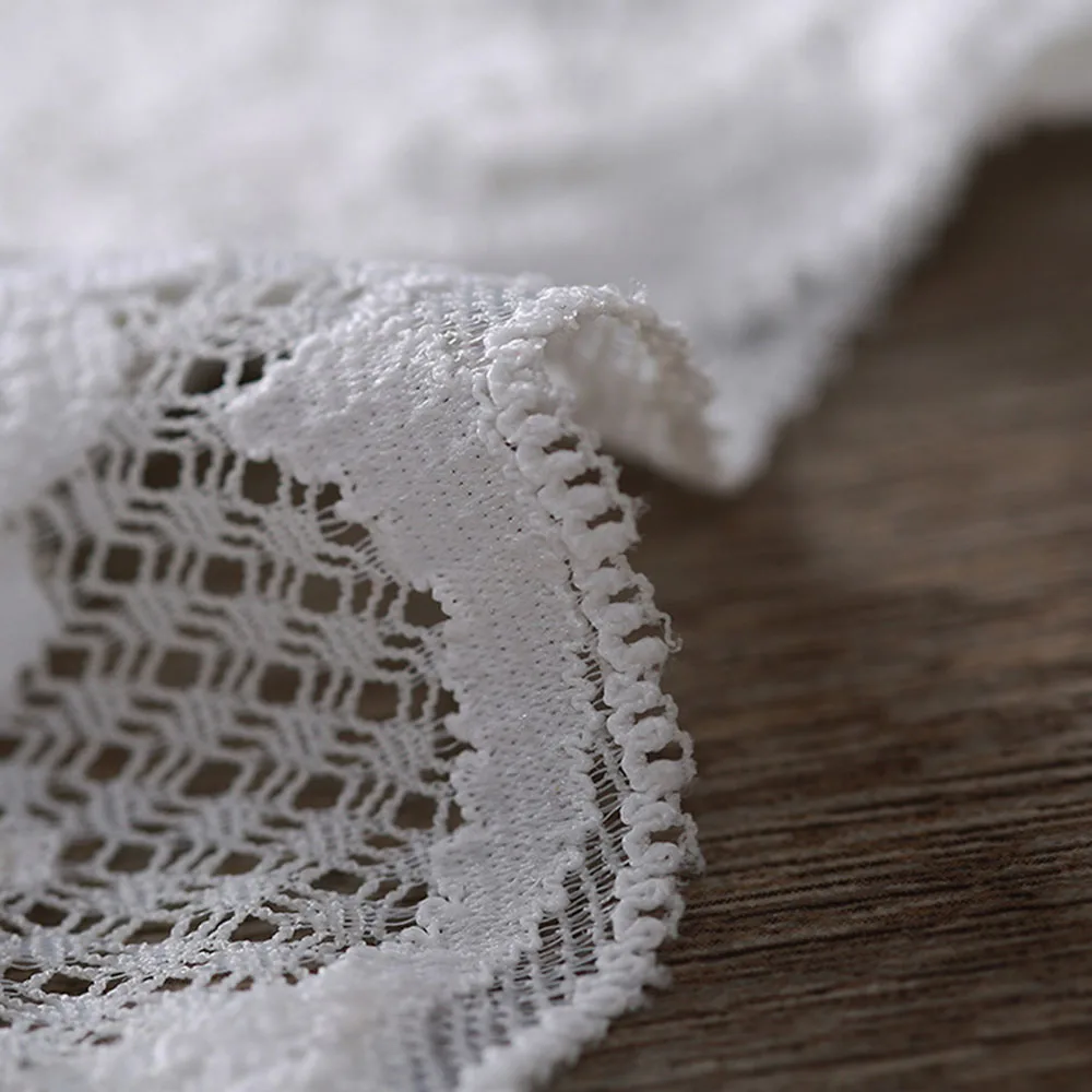 Модные сексуальные женские белые трусики кружевные прозрачные бесследные