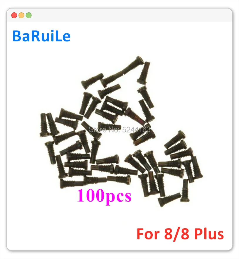 BaRuiLe 100 шт. задняя крышка винт для iPhone 6S 6 Plus Нижняя док станция разъем пять звезд