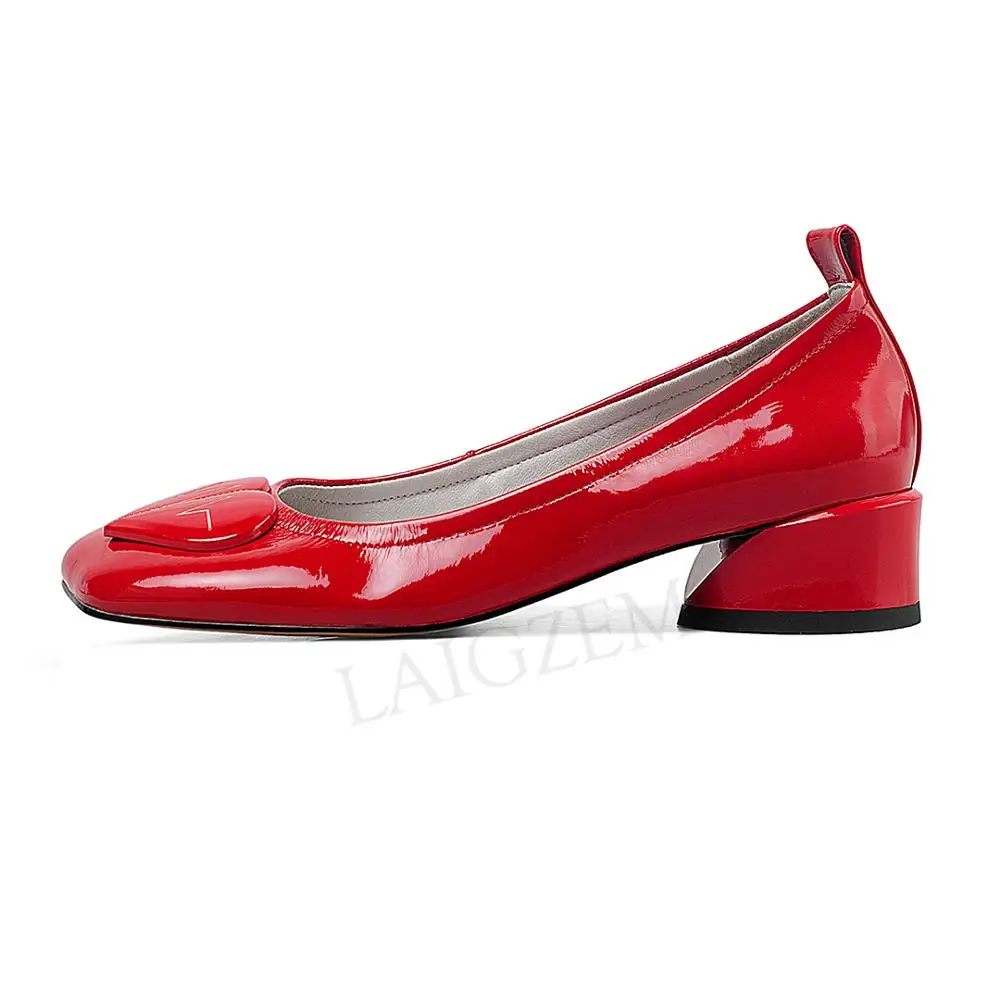 Туфли лодочки женские из лакированной натуральной кожи размеры 34 38 39 41|Женские