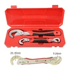 Регулируемый гаечный ключ 9-329-45 мм, шарнирный болт, портативный Динамометрический трещотка, масляный фильтр, Ремонтный трубный ключ, бытовой набор, ручной Мультитул