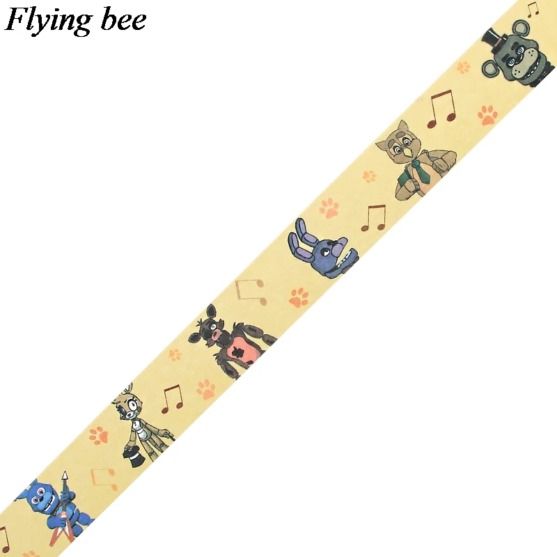 Flyingbee 15 мм x 5 м кукла из фильма ужасов washi лента бумага DIY декоративная клейкая