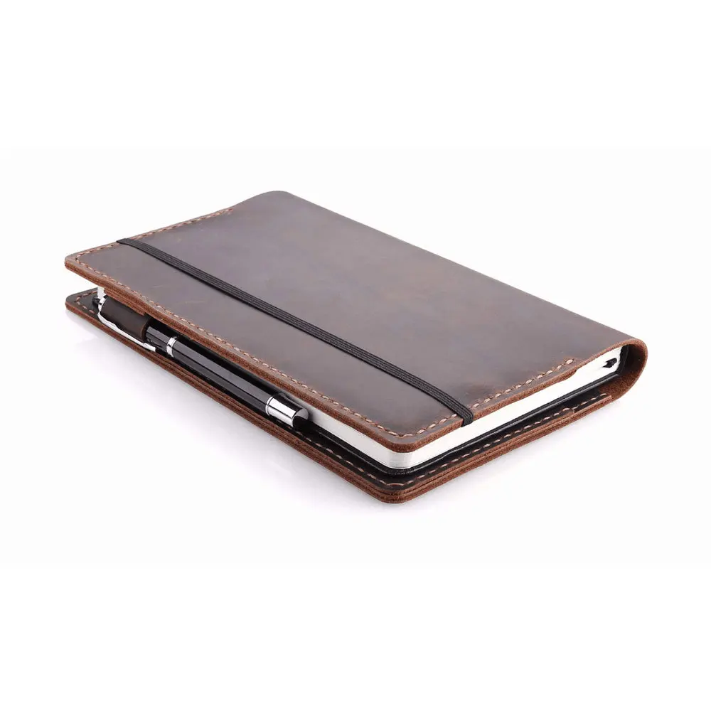 

Genuine Leather A5 Planner Cover 2021 Leather Notebook Cover
