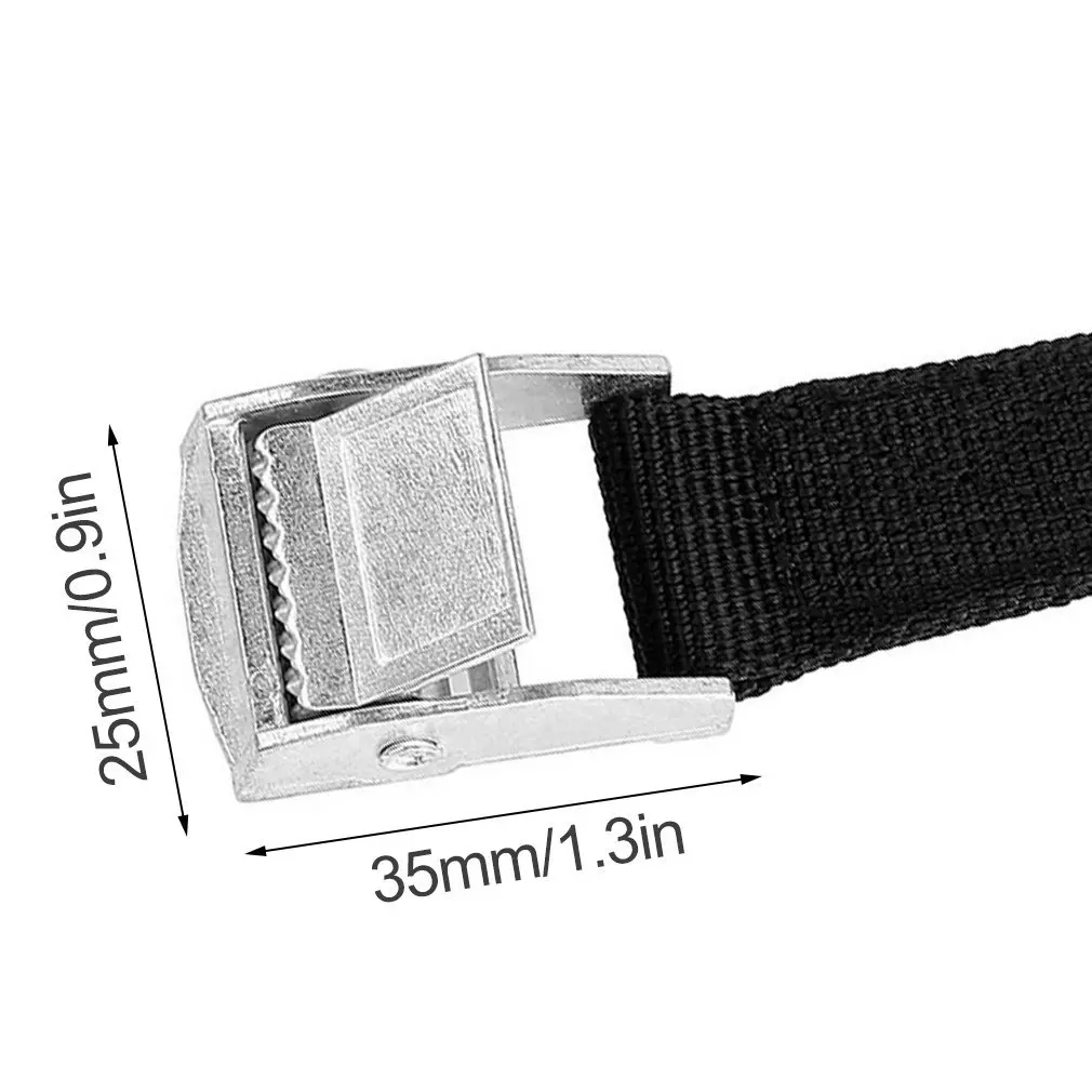 

10 Pieces For Cargo Straps With Fastening Buckle Polyester Fiber Fixing Kit For Motorcycle Car Bicycle Frame