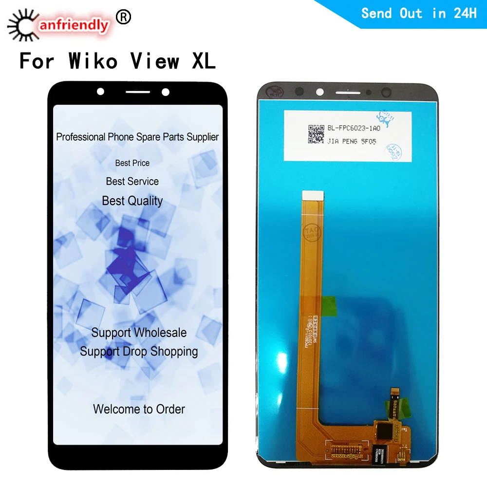 Pantalla LCD de 5,99 pulgadas para tel&eacute;fono m&oacute;vil, montaje de piezas de digitalizador de monitor con sensor de pantalla t&aacute;ctil, para modelo de pantalla t&aacute;ctil, para modelo de c&aacute;mara de fotos-0