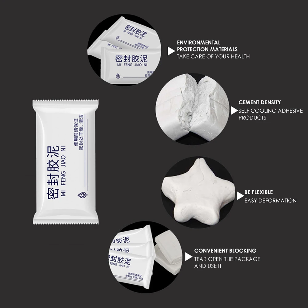 Герметик для отверстий кондиционирования стен пластилин герметик глина прочный