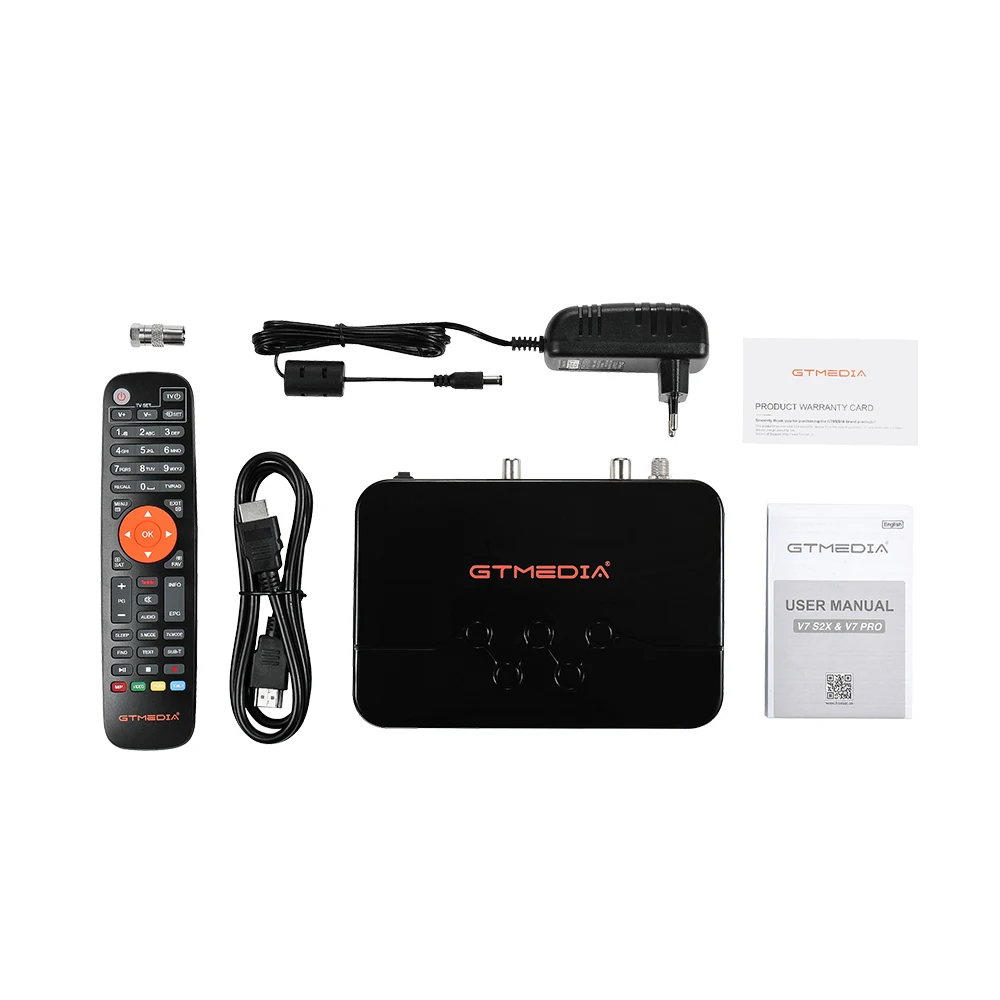 GTMEDIA V7 PRO DVB S/S2/S2X + T/T2 память 1 ГБ ОЗУ поддержка альбертиса/Tivusat/BBC Satback VCM/ACM/мульти