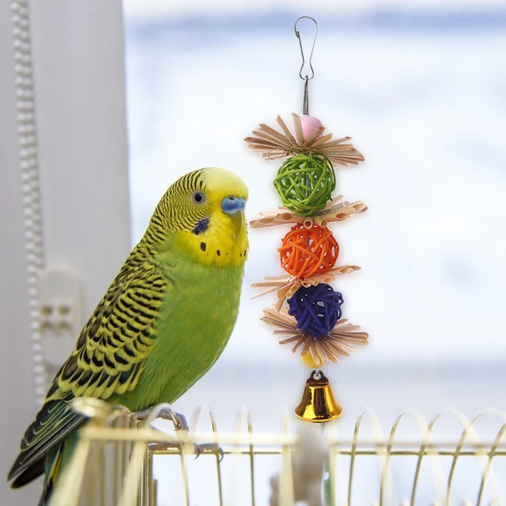 Птица игрушка попугай 1 шт. дерево полюс Животное стенд древесного сырья вилка