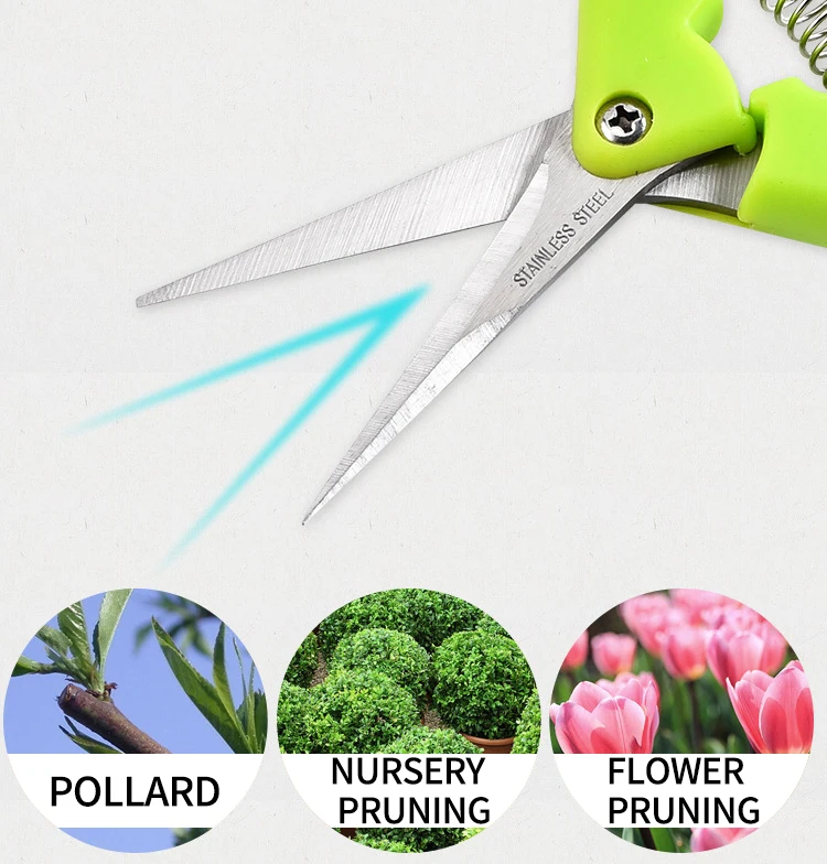 1PC Garden Pruning Shears Fruit Picking Scissors Household Potted Trim Weed Branches Small Gardening Tools | Инструменты