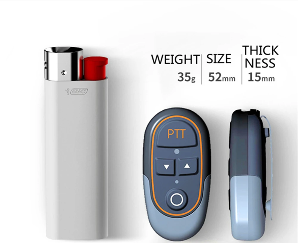 5CM Car Key Mini Walkie Talkie Portable Comunicator Handheld Business Interphone Ham HF Transceiver USB Charging Two Way Radio