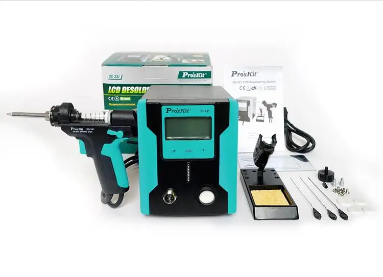 2019 новый выпуск Pro'sKit SS-331H ESD lcd цифровой электрический насос для распайки BGA