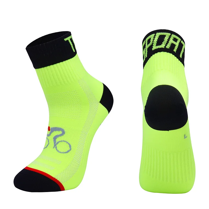 

Professional Cycling Socks Men Outdoor Summer Sweat-absorbent Sports Socks Daily Fitness Elastic Force Sport Socks Men Running
