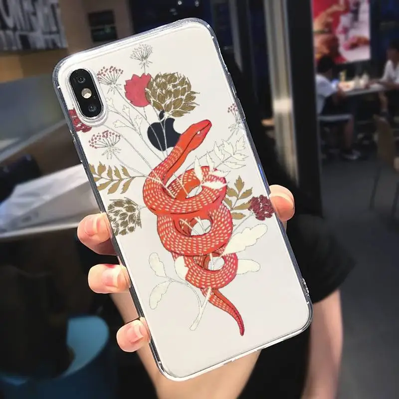 

Simple Lavender Purple Flowers luxury design Phone Case coque Transparent for iPhone 6 7 8 11 12 s mini pro X XS XR MAX Plus