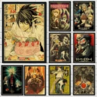 Классический аниме тетрадь смерти от Japen, семейство Genshin, искусство на стене, картина, аниме постер, декор для детской спальни