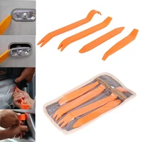 red car removal tool 4pcsset portable vehicle car panel audio trim removal tool set kit practical car repairing hand tools